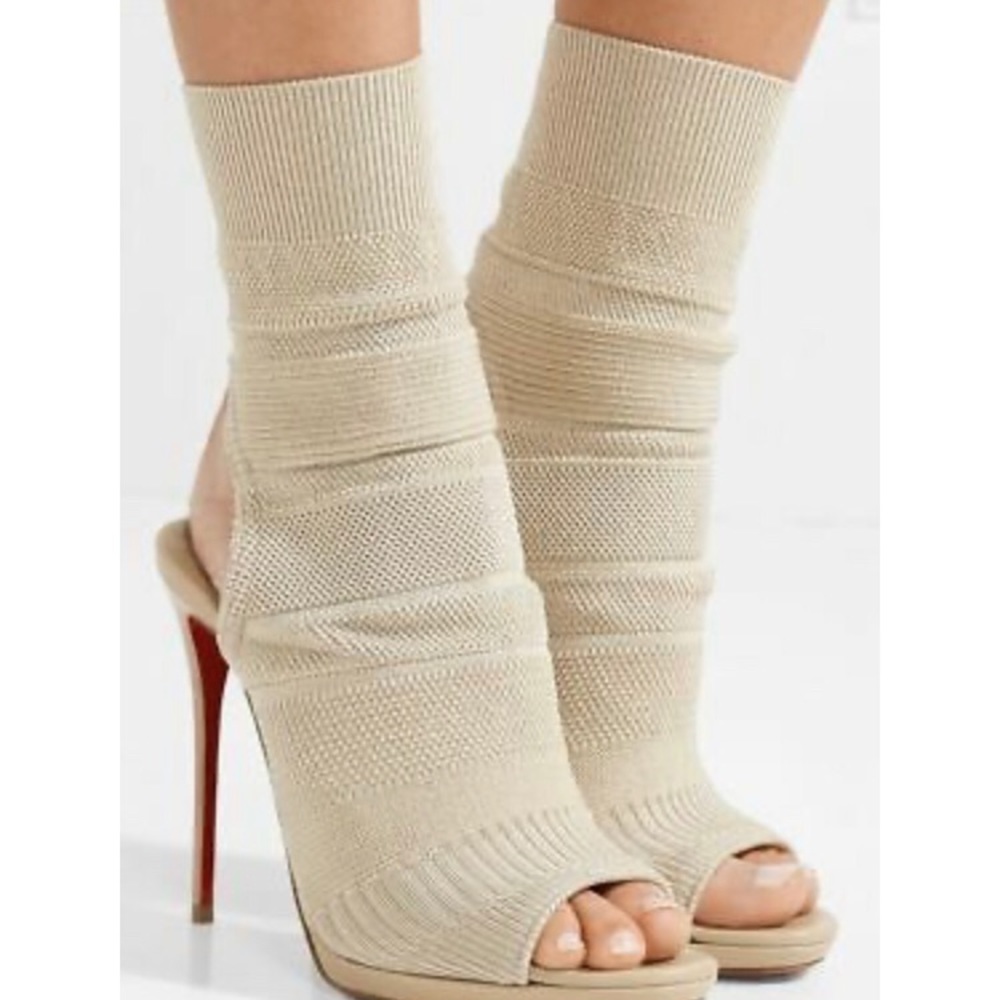 "Cheminene" 120 Maille Tricot/Nappa 41 👠